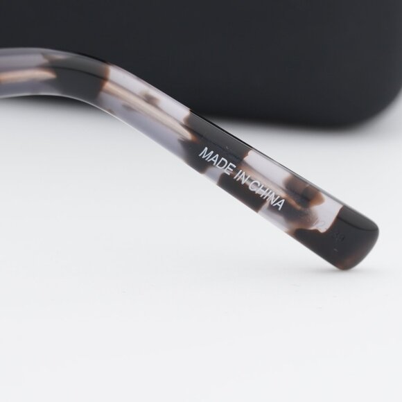 DKNY DK548S 001 Cat Eye Sunglasses - Shiny Black/Grey main image 8